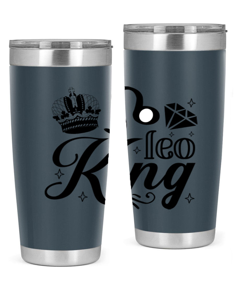 Leo king 290#- zodiac- Tumbler