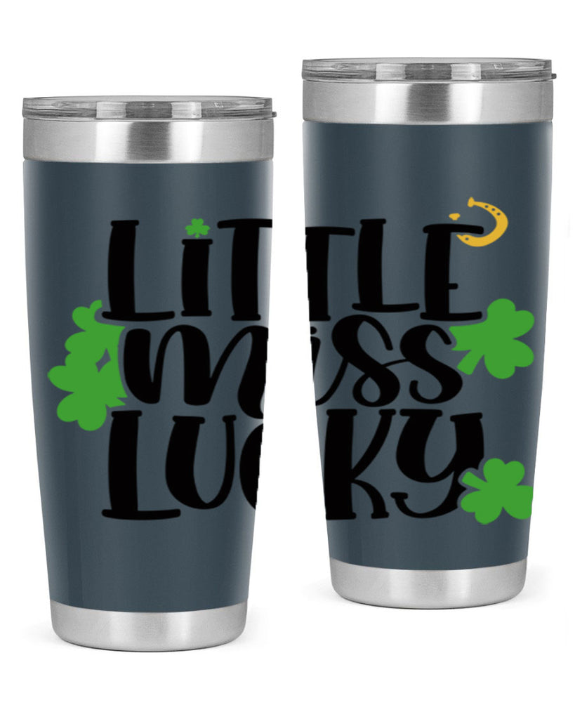 Little Miss Lucky Style 68#- St Patricks Day- Tumbler