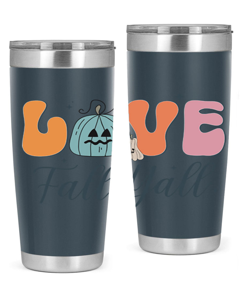 Love Fall Yall 413#- fall- Tumbler