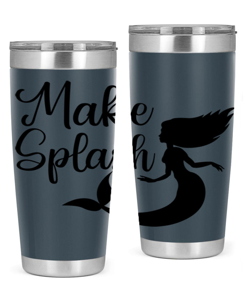 Make splash 316#- mermaid- Tumbler