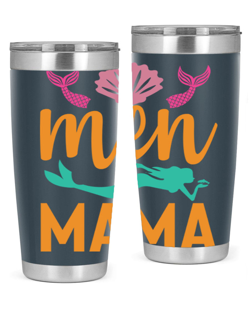 Men Mama Design 318#- mermaid- Tumbler