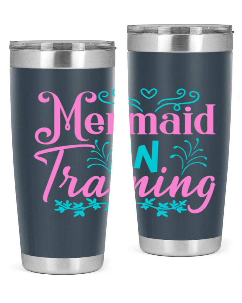 Mermaid In Training 366#- mermaid- Tumbler