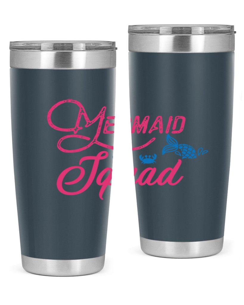 Mermaid Squad 383#- mermaid- Tumbler