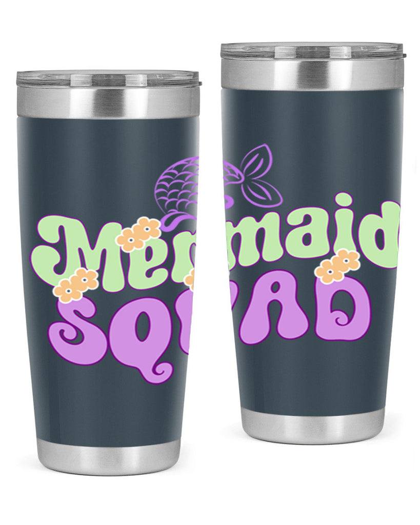 Mermaid Squad 445#- mermaid- Tumbler