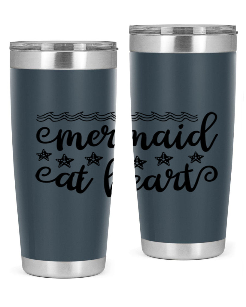 Mermaid at heart design 398#- mermaid- Tumbler