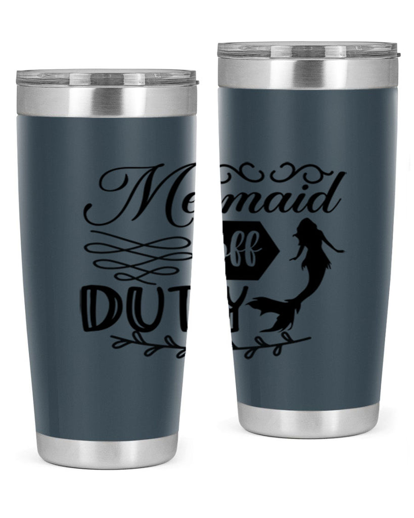 Mermaid off duty 432#- mermaid- Tumbler