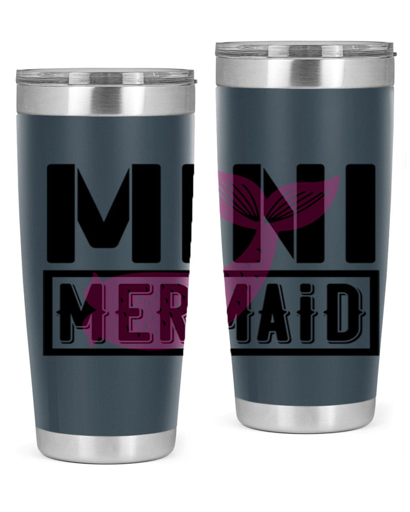 Mini mermaid 504#- mermaid- Tumbler