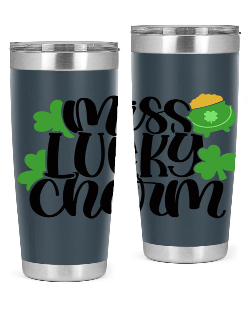 Miss Lucky Charm Style 48#- St Patricks Day- Tumbler