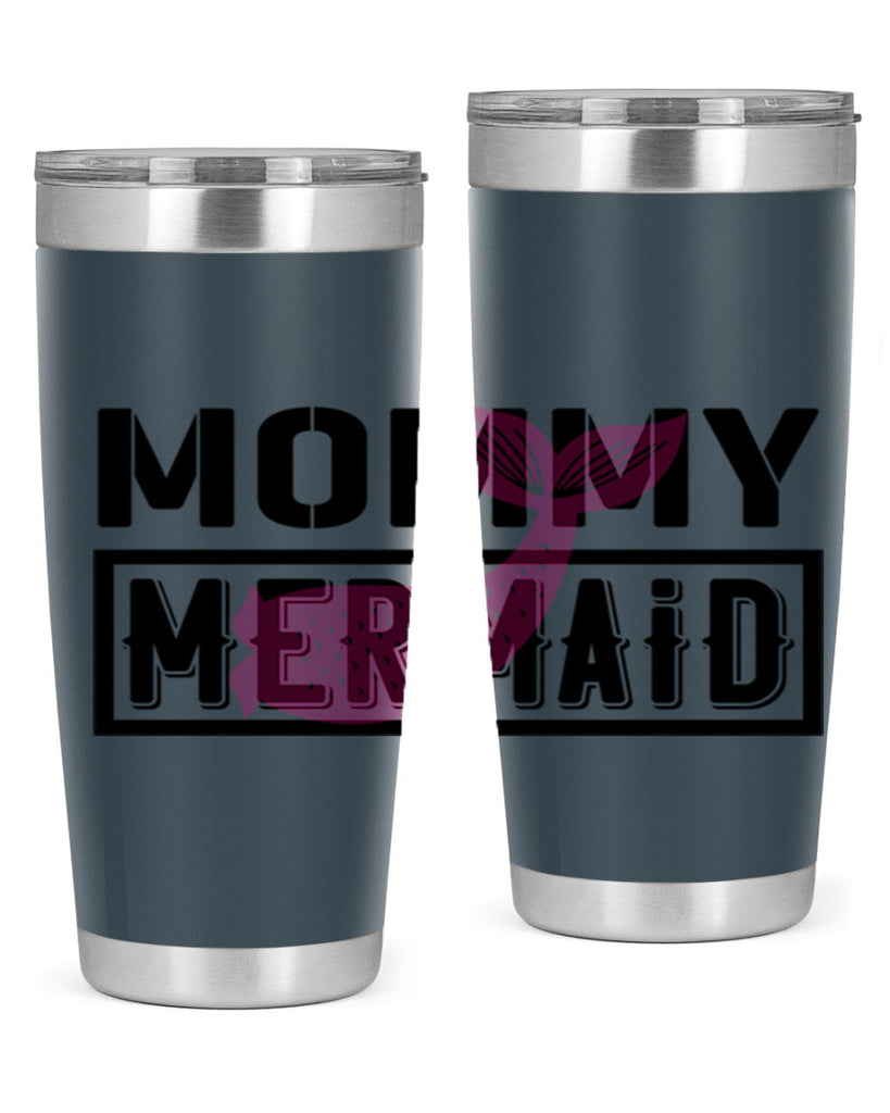 Mommy mermaid 514#- mermaid- Tumbler