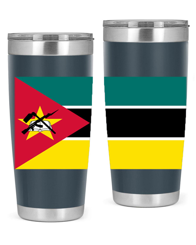Mozambique 80#- world flags- Tumbler