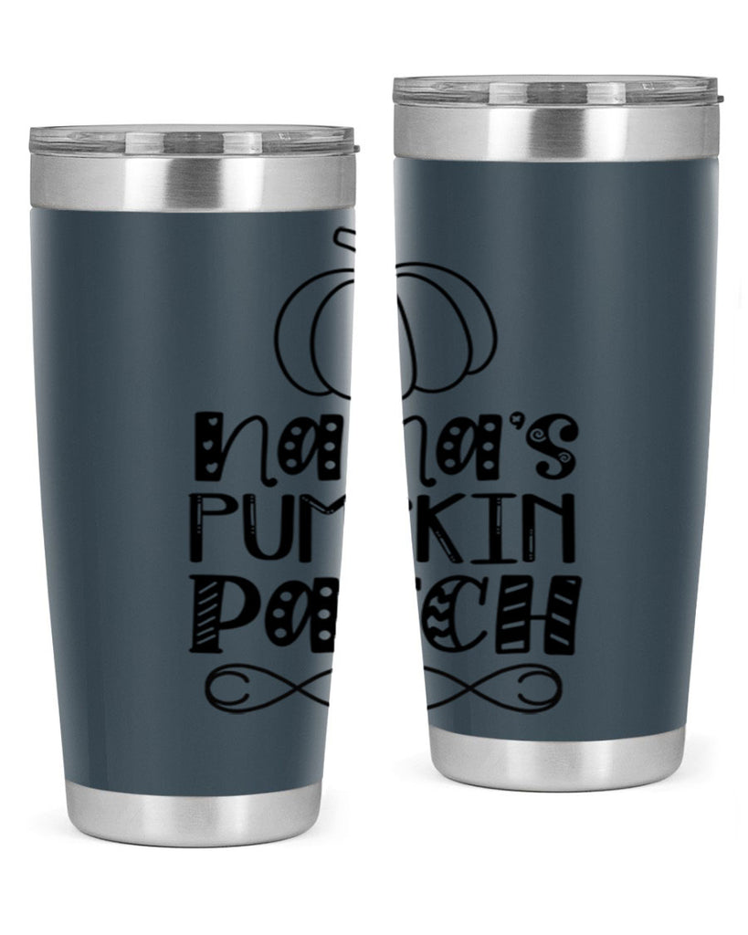Nana s Pumpkin Patch 439#- fall- Tumbler