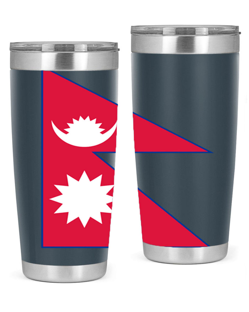 Nepal 76#- world flags- Tumbler