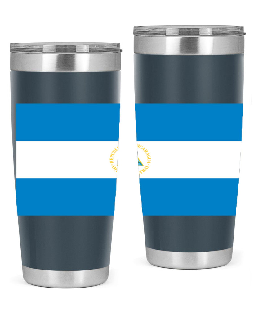 Nicaragua 73#- world flags- Tumbler