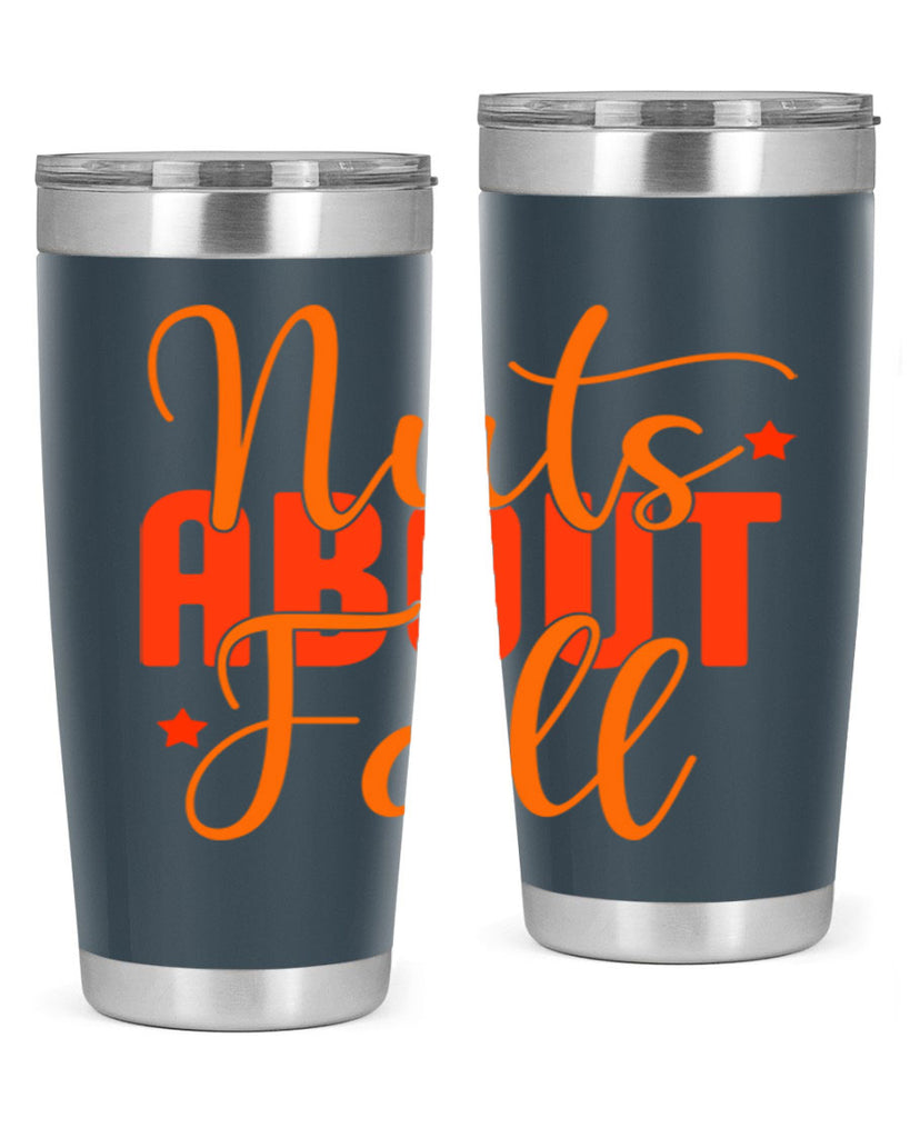 Nuts About Fall Design 444#- fall- Tumbler