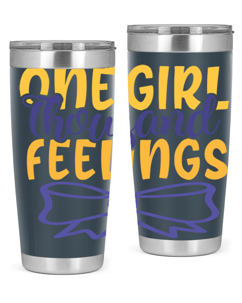 One Girl Thousand Feelings Style 208#- baby- tumbler
