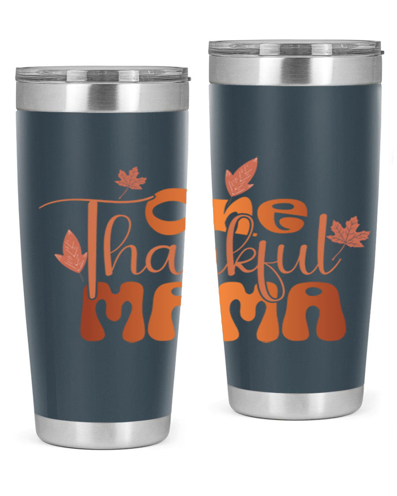 One Thankful Mama 465#- fall- Tumbler