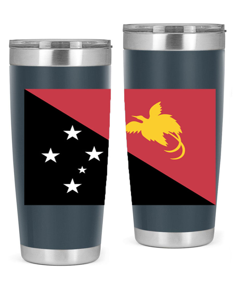 Papua New Guinea 62#- world flags- Tumbler