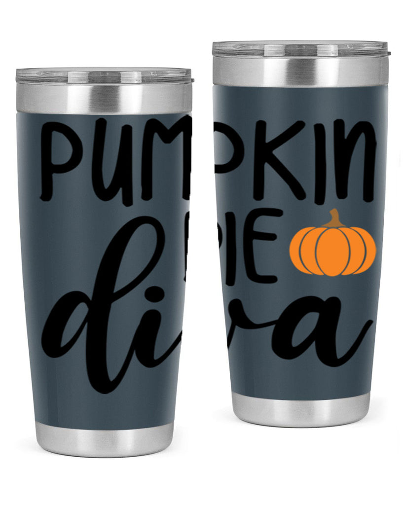 Pumpkin Pie Diva 532#- fall- Tumbler