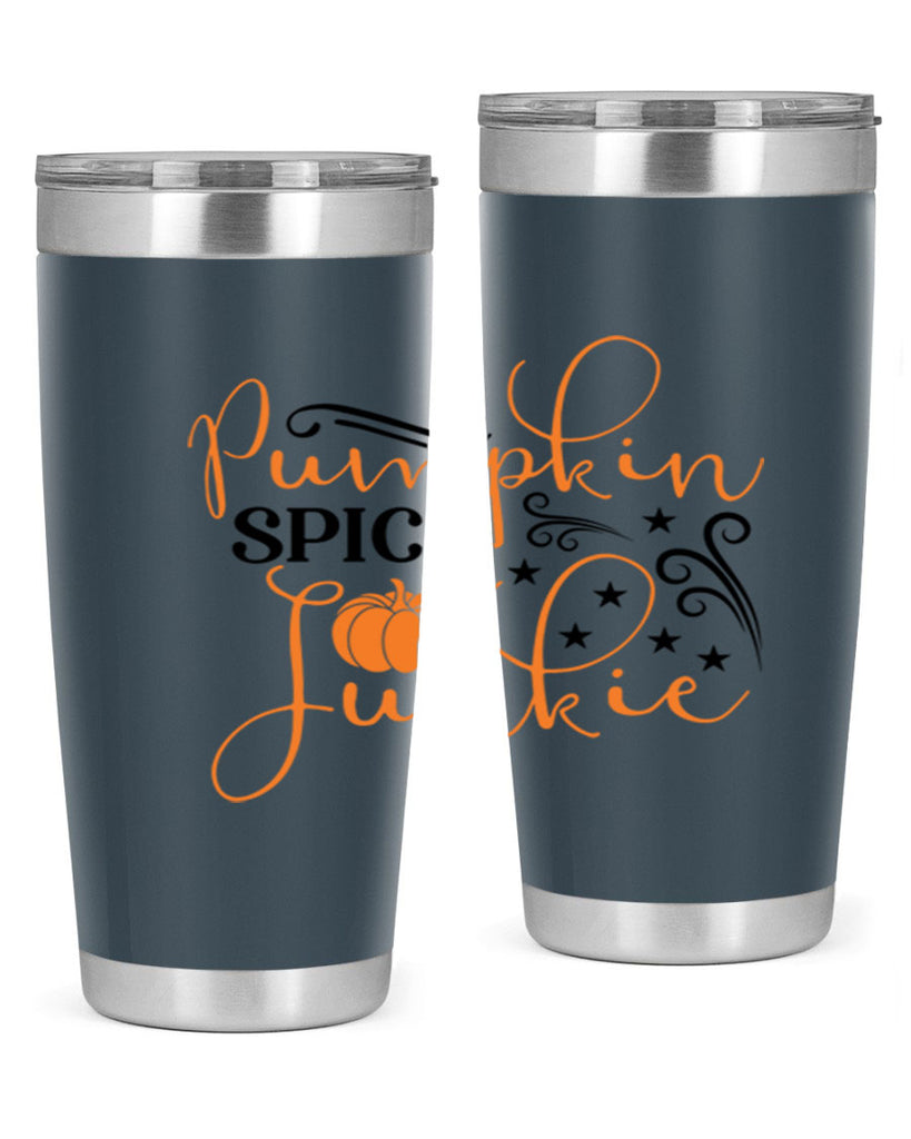 Pumpkin Spice Junkie 549#- fall- Tumbler