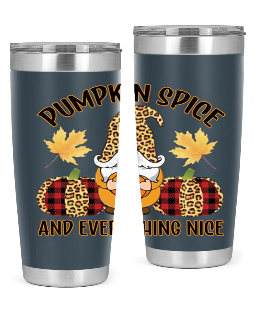 Pumpkin Spice and Everything Nice 534#- fall- Tumbler