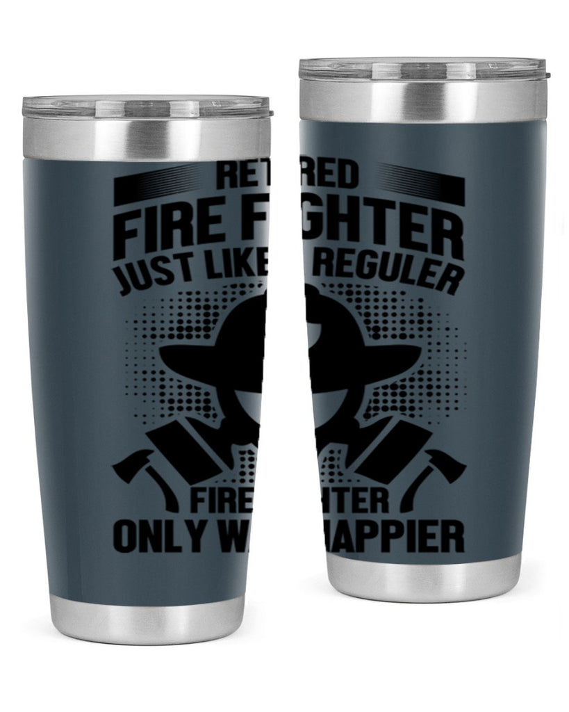 Retired fire Style 40#- fire fighter- tumbler