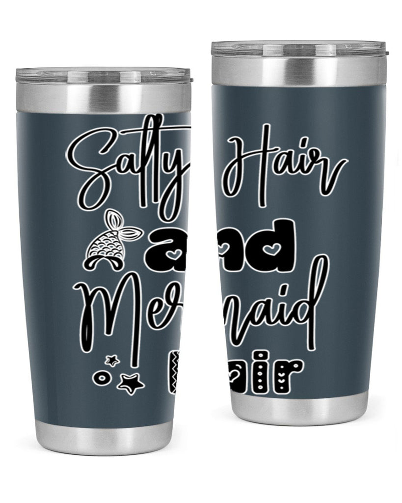 Salty Hair and Mermaid Hair 572#- mermaid- Tumbler