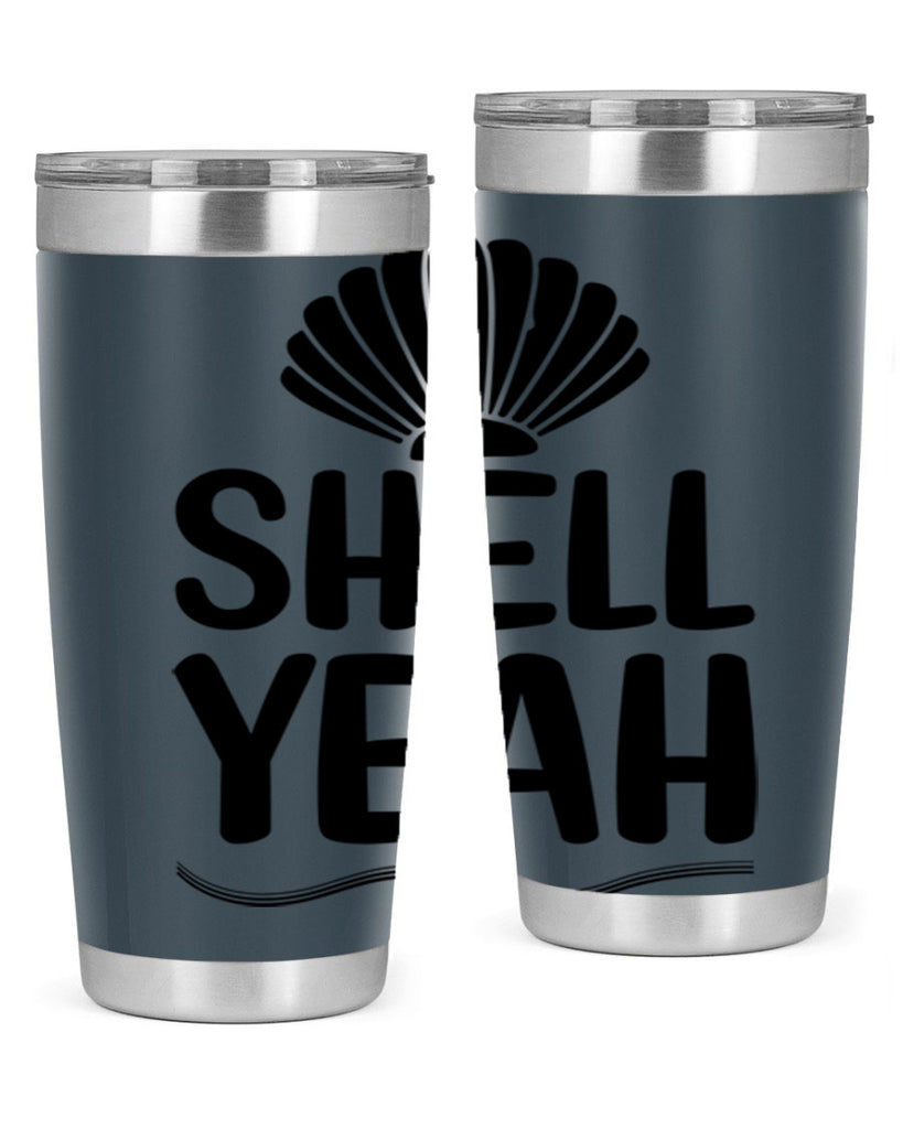 Shell yeah 597#- mermaid- Tumbler