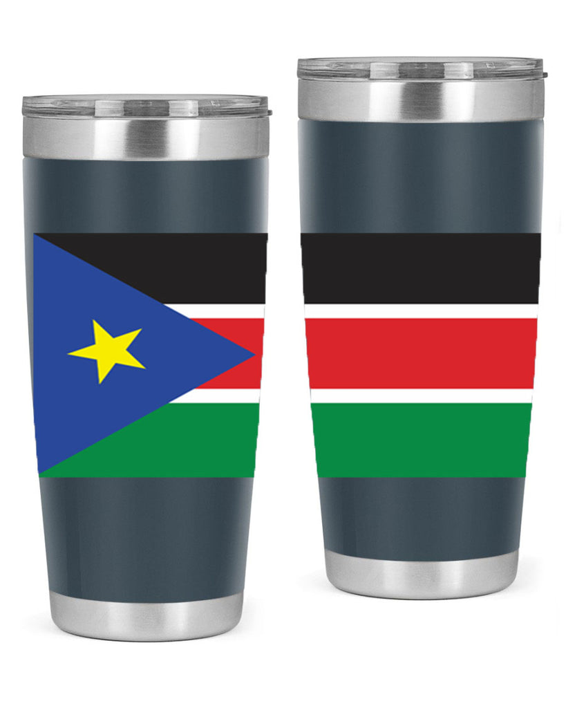 South Sudan 34#- world flags- Tumbler