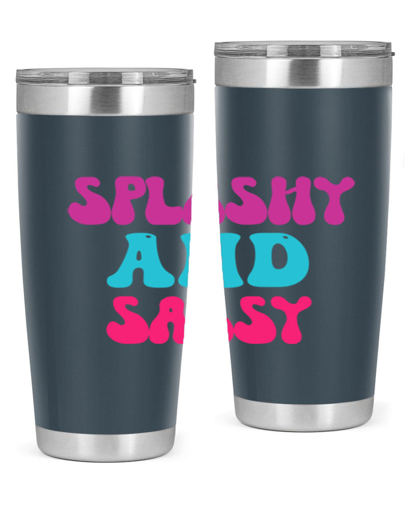 Splashy And Sassy 622#- mermaid- Tumbler