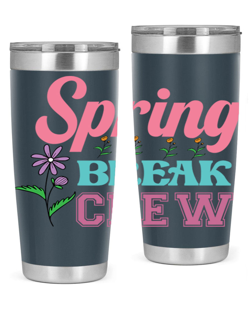 Spring Break Crew  484#- spring- Tumbler
