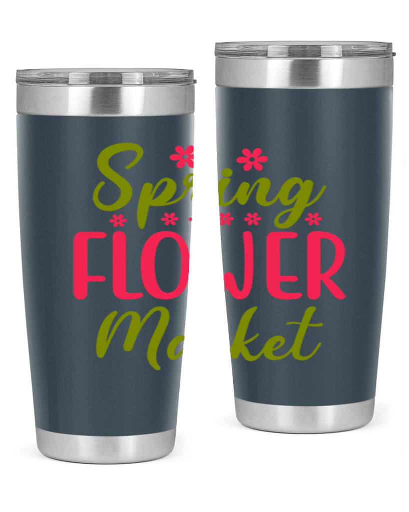 Spring Flower Market 423#- spring- Tumbler