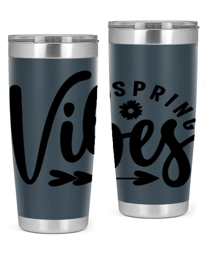 Spring Vibes478#- spring- Tumbler