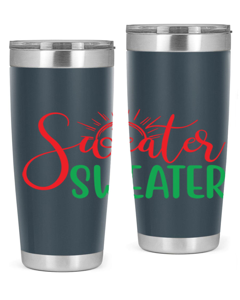 Sweater Weather 583#- fall- Tumbler