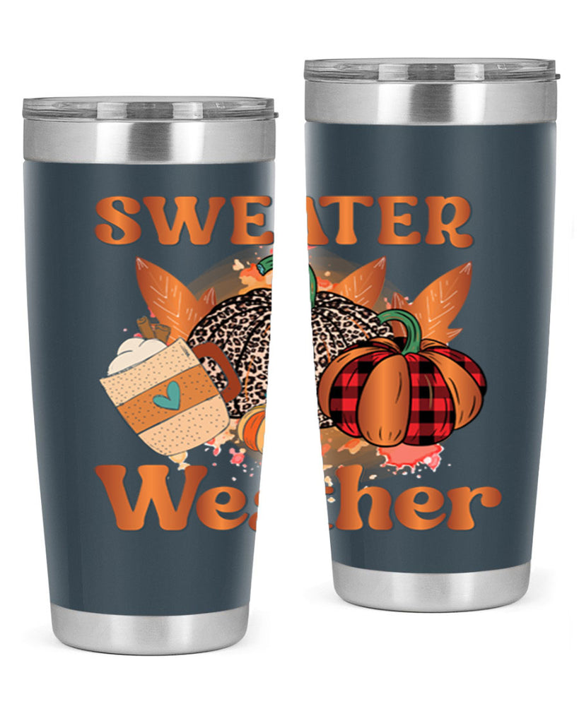 Sweater Weather 589#- fall- Tumbler