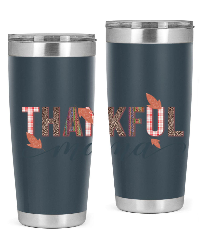 Thankful mama 606#- fall- Tumbler