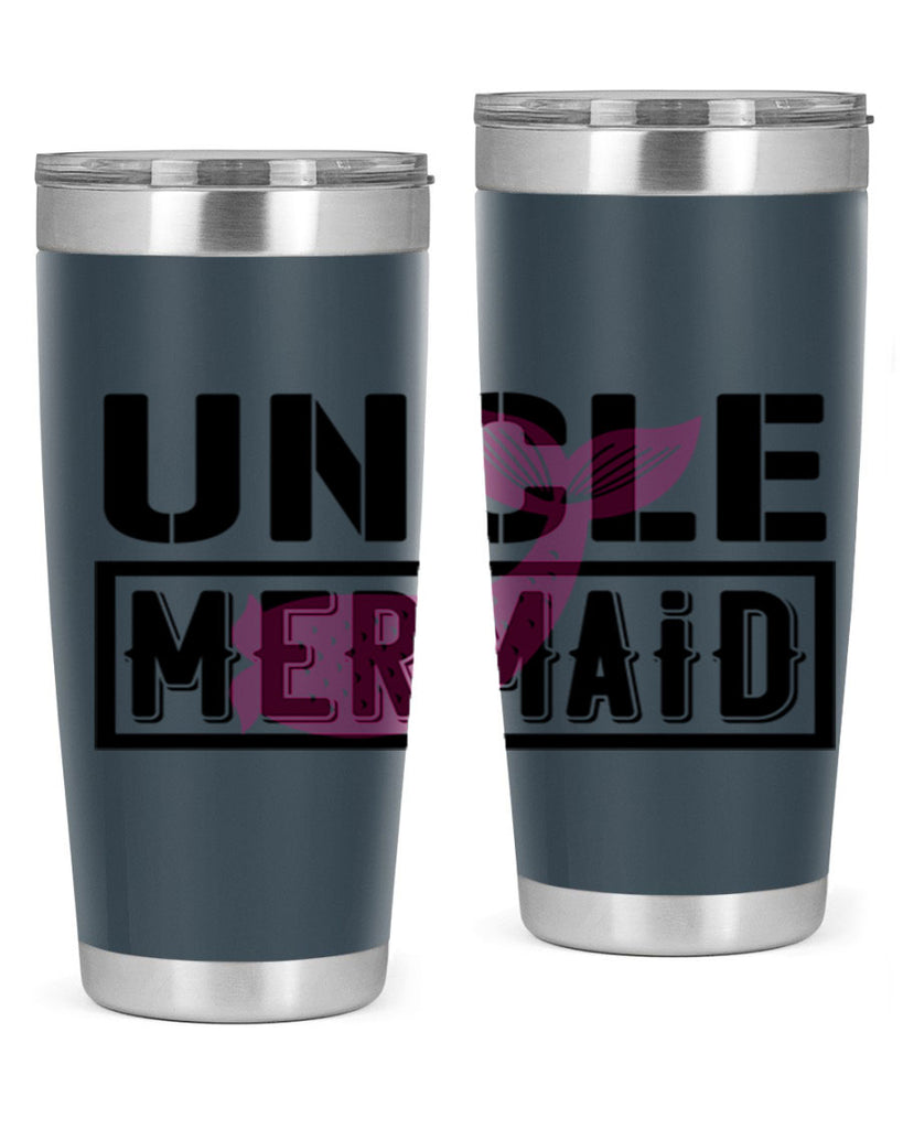 Uncle mermaid 634#- mermaid- Tumbler