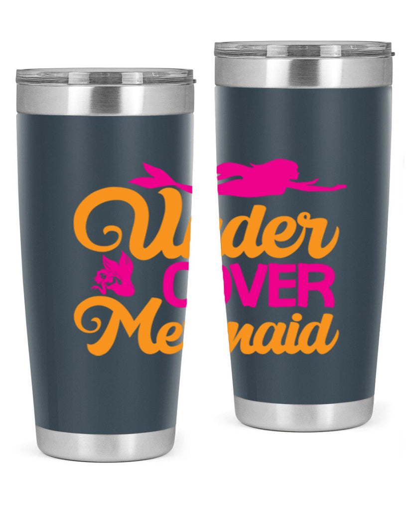 Under Cover Mermaid 638#- mermaid- Tumbler