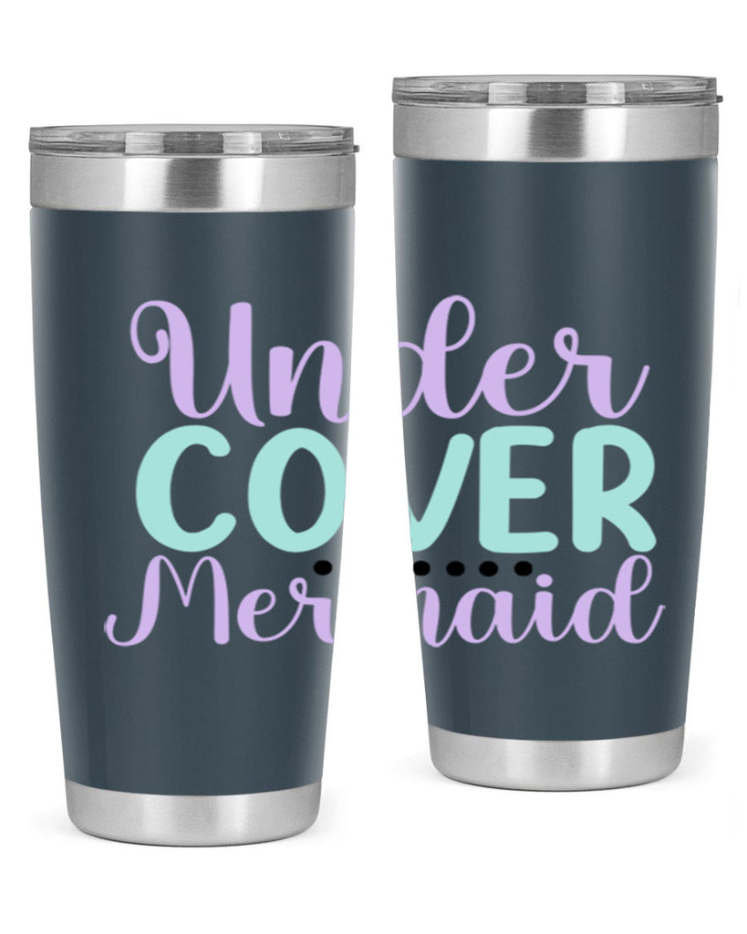 Under Cover Mermaid 639#- mermaid- Tumbler