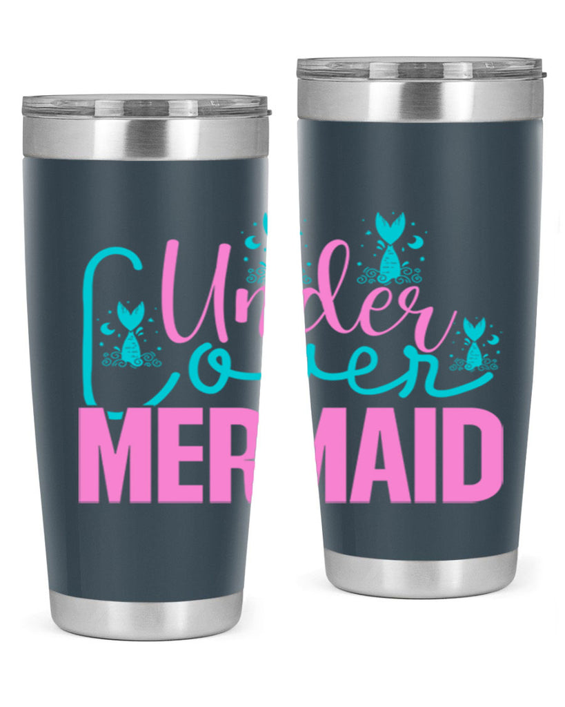 Under Cover Mermaid 643#- mermaid- Tumbler