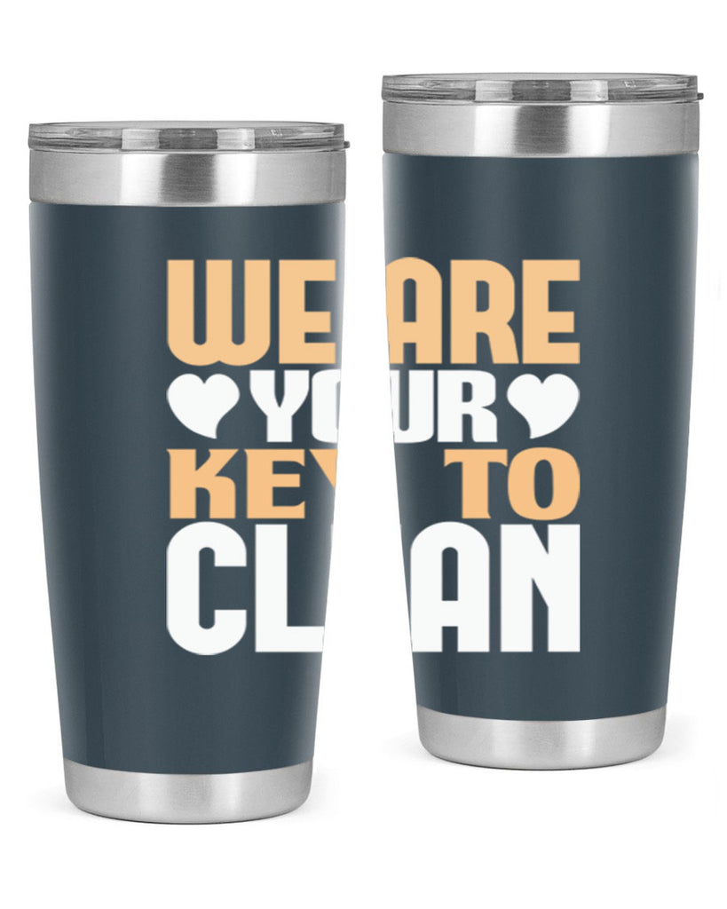 We are your key to clean Style 12#- cleaner- tumbler