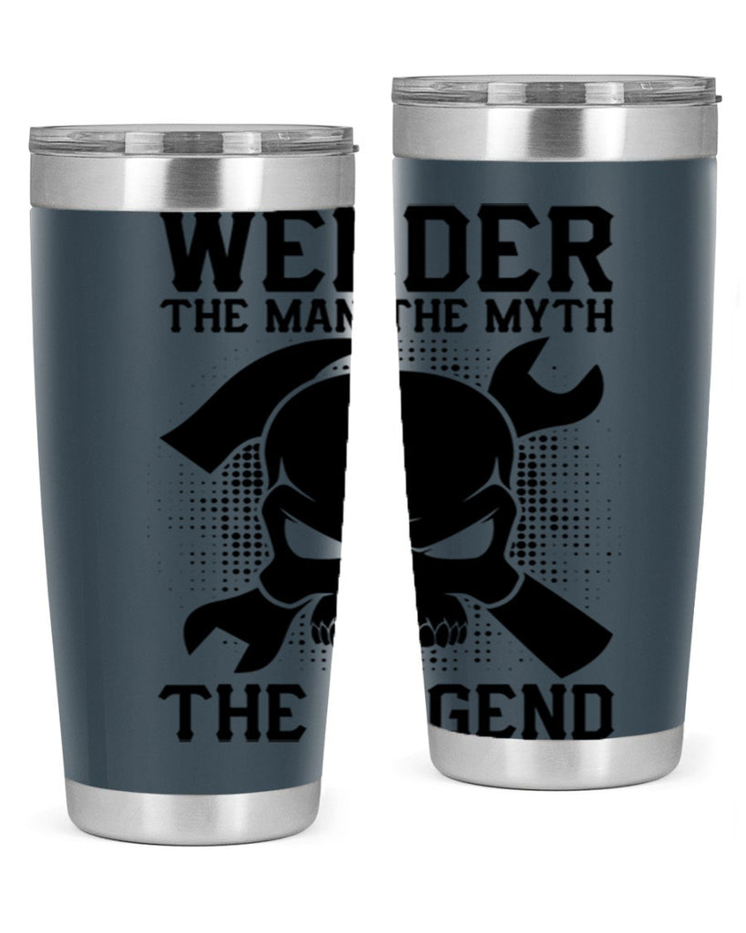 Welder the man Style 4#- welder- tumbler