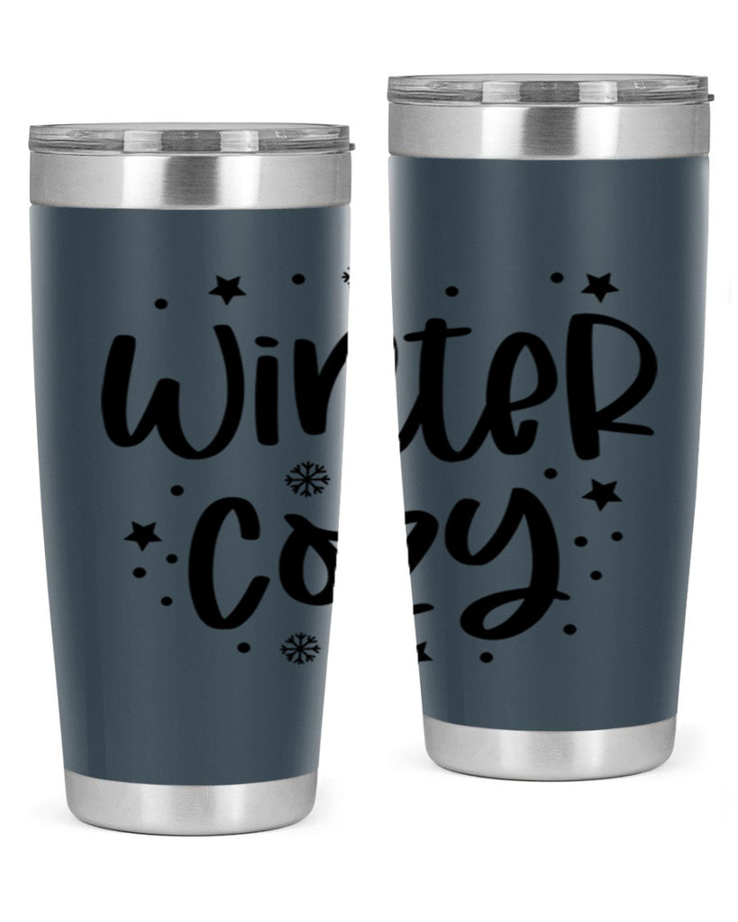 Winter Cozy498#- winter- Tumbler