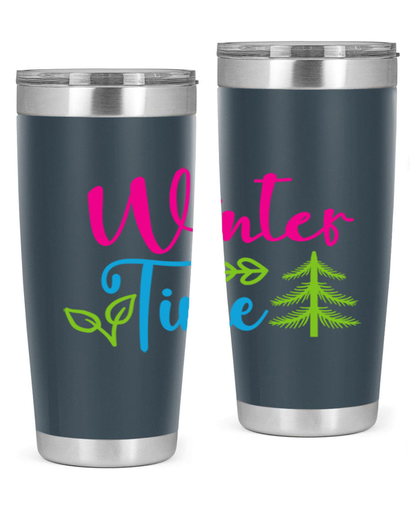 Winter Time 528#- winter- Tumbler