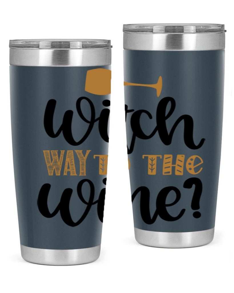 Witch Way to the Wine 651#- fall- Tumbler