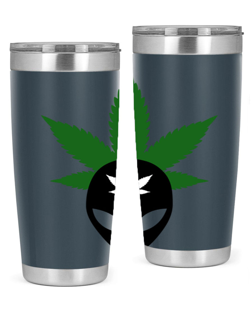 alien cannabis 11#- marijuana- Tumbler