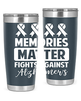 alzheimers awareness 122#- alzheimers- Tumbler