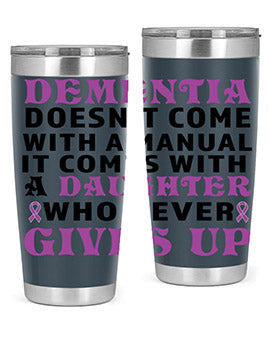 alzheimers awareness style 107#- alzheimers- Tumbler