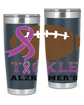 alzheimers awareness style 112#- alzheimers- Tumbler