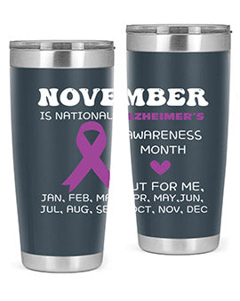 alzheimers awareness style 51#- alzheimers- Tumbler