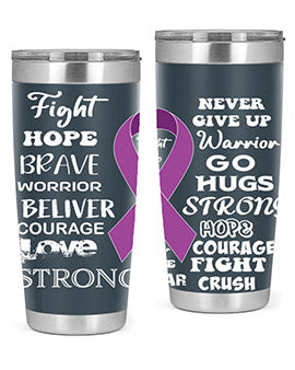 alzheimers awareness style 64#- alzheimers- Tumbler